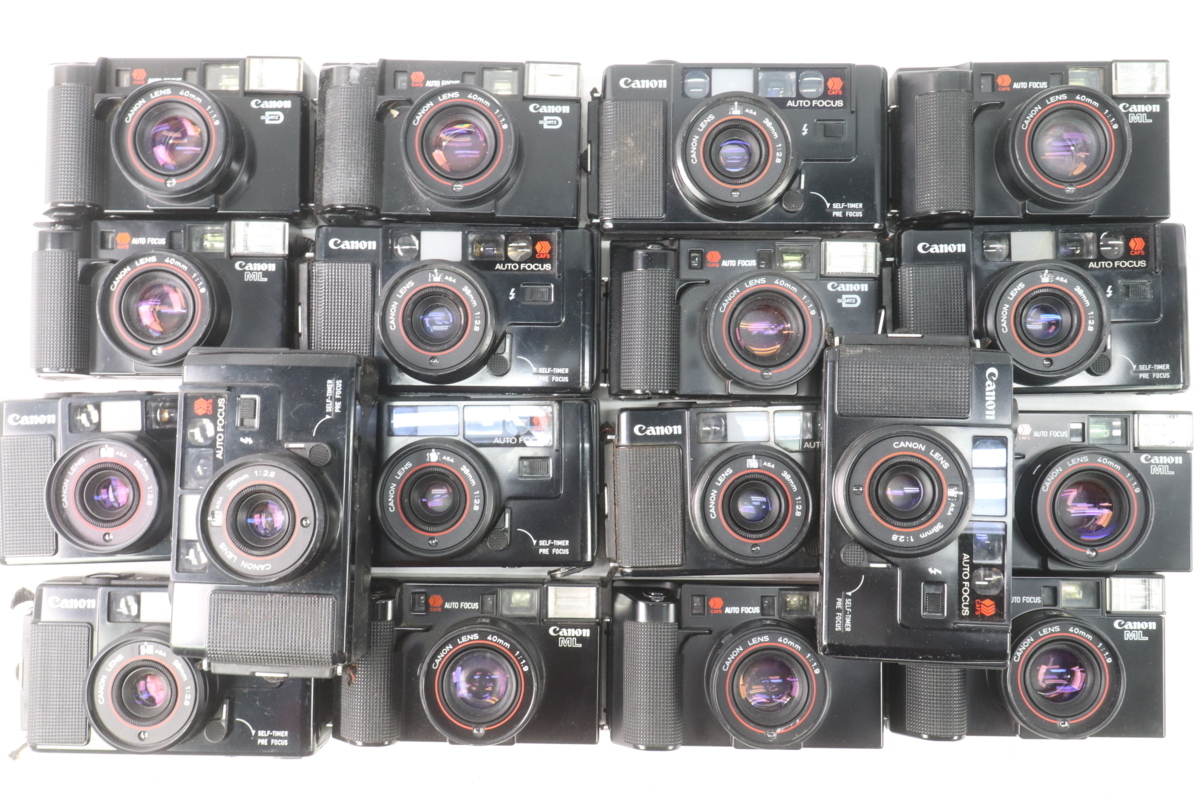 18点】CANON キャノン コンパクトカメラ フィルムカメラ まとめ売り 
