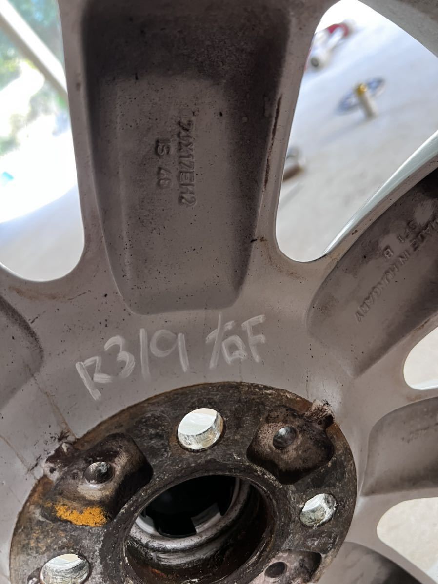 ミニ クーパー 195 /45R17 7J+48 4穴 PCD100 M14対応 ハブ径約56 
