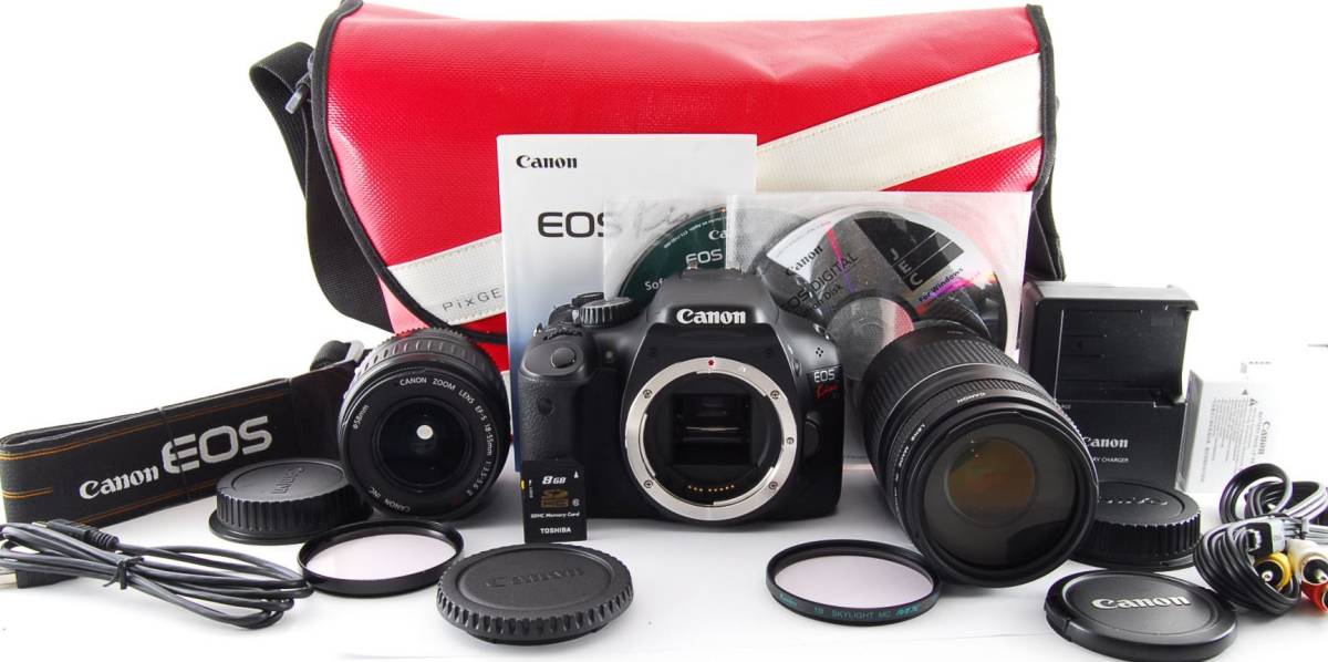 ★美品/シャッター数3663回★ Canon キャノン EOS kiss X4 超望遠 Wレンズセット カメラバッグ・SDカード付き #6635 EOS Canon ボディ - Yahoo!オークション s数950回