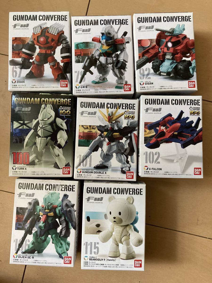 バンダイ 食玩 ガンダムコンバージ ゾゴック ベアッガイF ディジェSE-R 