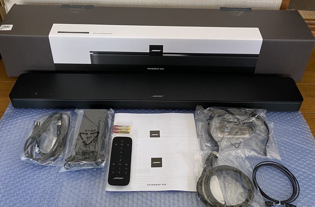 中古品 BOSE SOUNDBAR 500 Amazon Alexa搭載 BOSE SOUNDBAR 500 ワイヤレスサウンドバー Amazon Alexa搭載