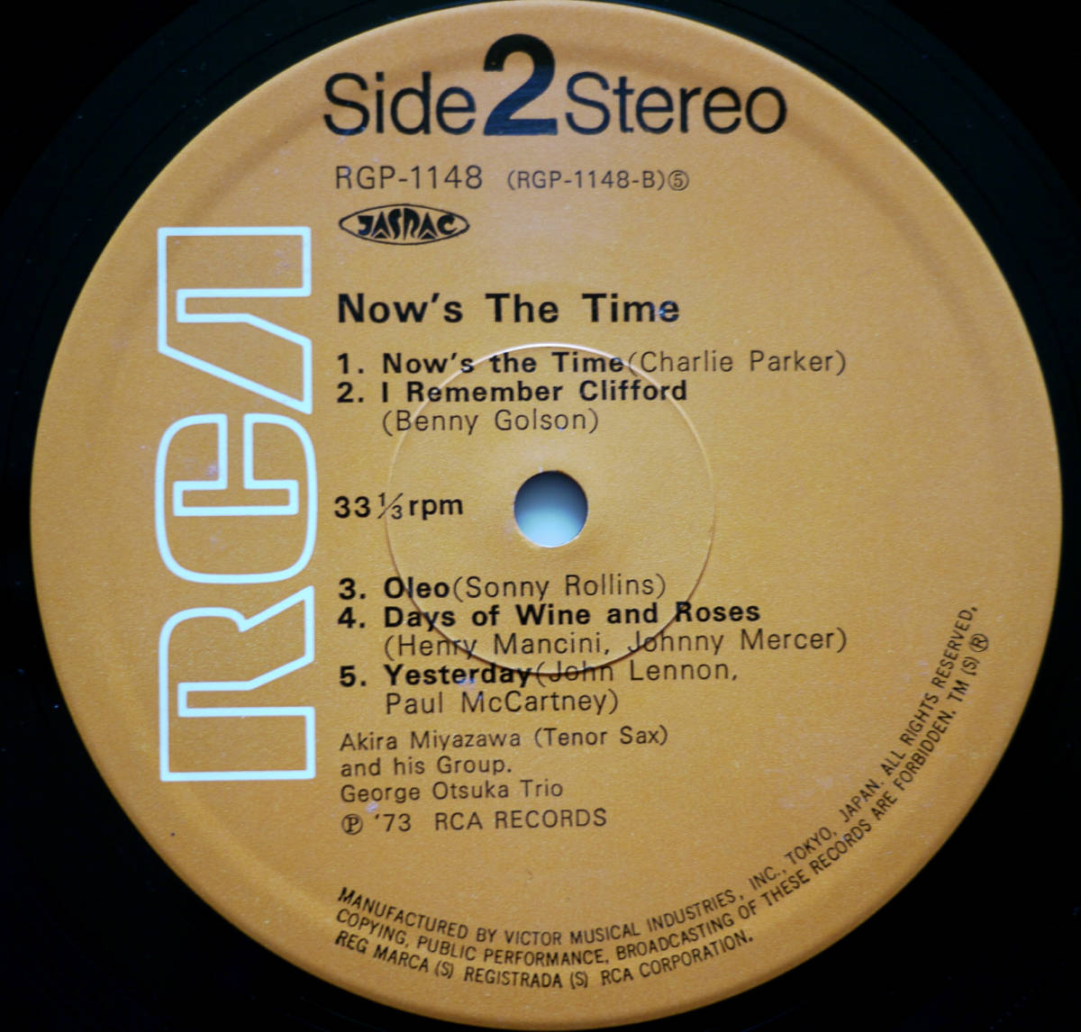 Akira ナウズ・ザ・タイム Miyazawa Now's The Time Vinyl CD 宮沢昭