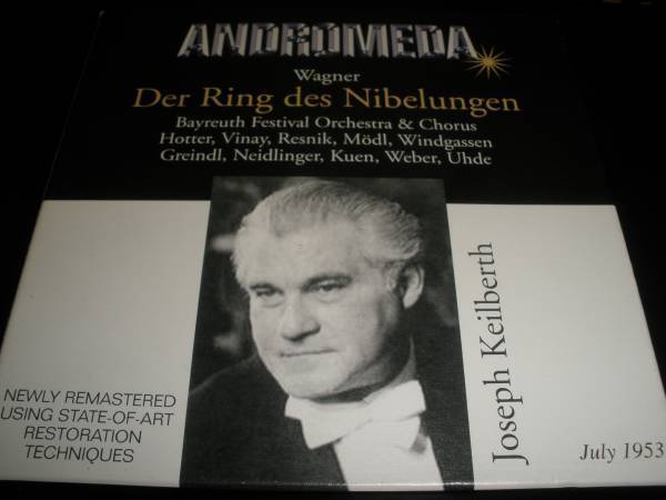 廃盤 カイルベルト ワーグナー ニーベルングの指環 ヴィントガッセン メードル ホッター バイロイト 1953 Wagner Ring Keilbert Bayreuth