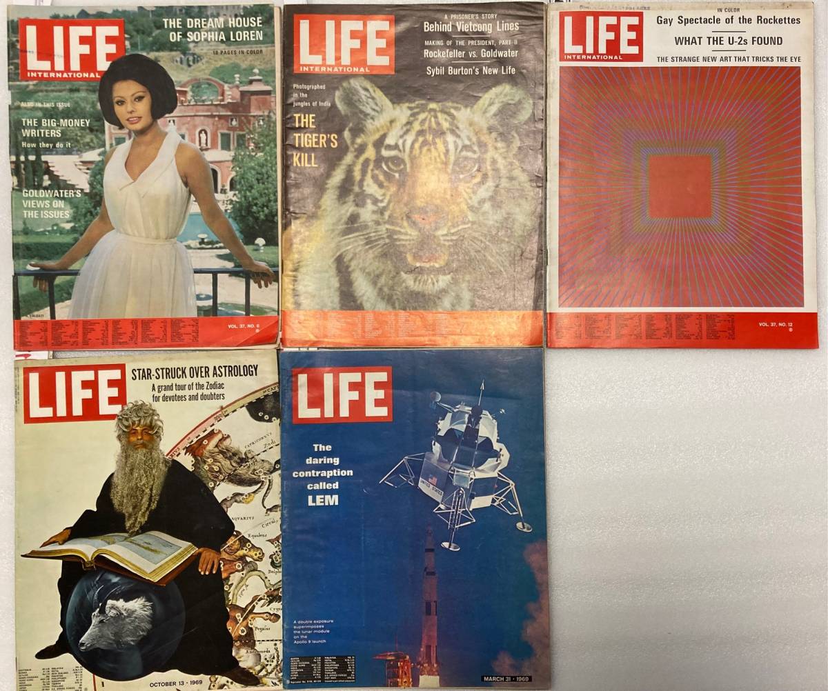 Magazine LIFE Life 0 - Magazine, Vintage r&frasl;beatles May Volume 1964年1月31日号 1 : Luce, Henry ハーレム・ギャングス
