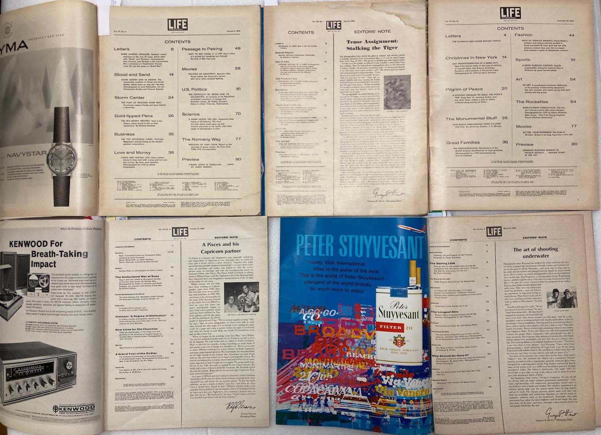 Magazine LIFE Life 0 - Magazine, Vintage r&frasl;beatles May Volume 1964年1月31日号 1 : Luce, Henry ハーレム・ギャングス
