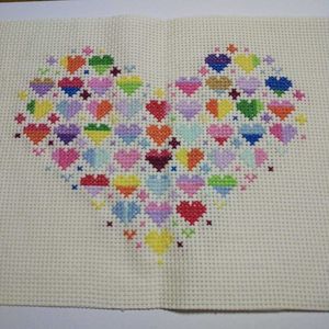 クロスステッチ 完成品のYahoo!オークション(旧ヤフオク!)の相場・価格