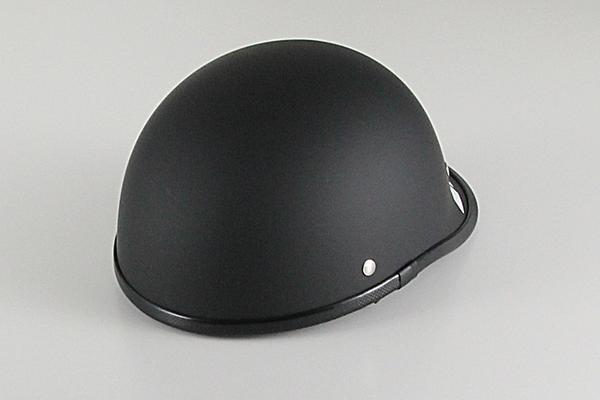 新品 ヘルメット ロングテール ダックテール マットブラック 艶消し 黒