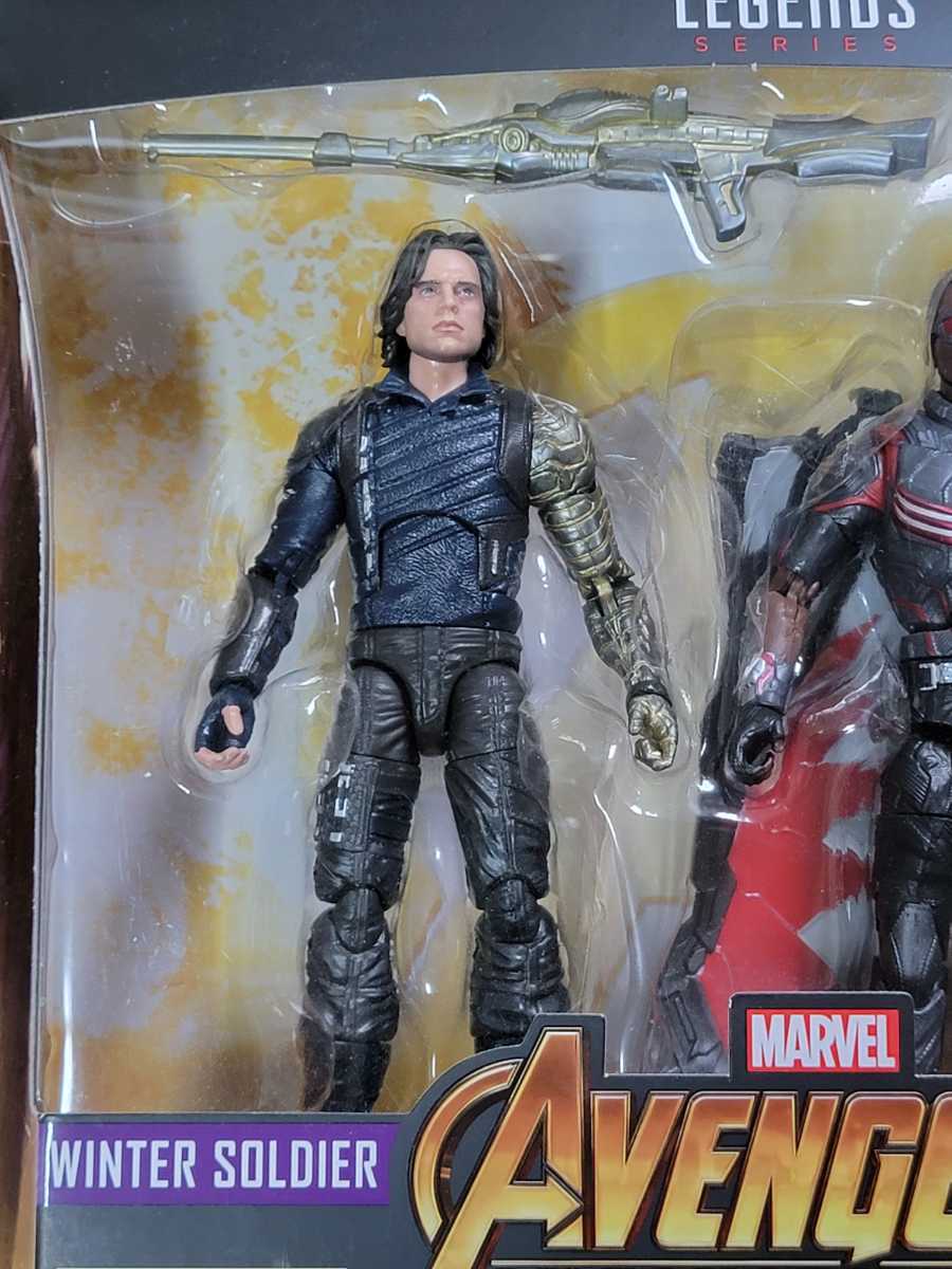 マーベル レジェンド ファルコン&ウィンターソルジャー他 7体セット 新品未開封 マーベルレジェンド ファルコン & ウィンターソルジャー キャプテン