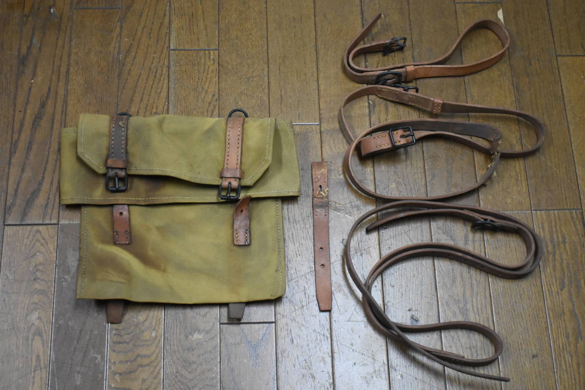 ドール 日本軍 鞄 弾入れ 工具入れ 入れ物 布革製 革紐付 軍隊物 軍装品 その他 売買されたオークション情報 Yahooの商品情報をアーカイブ公開 オークファン Aucfan Com