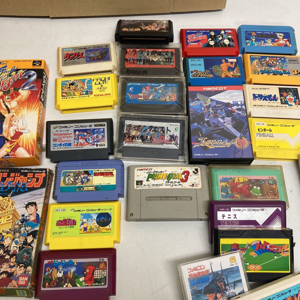 No.1563 FC ファミリーコンピューターソフト36本まとめ売り No.1563