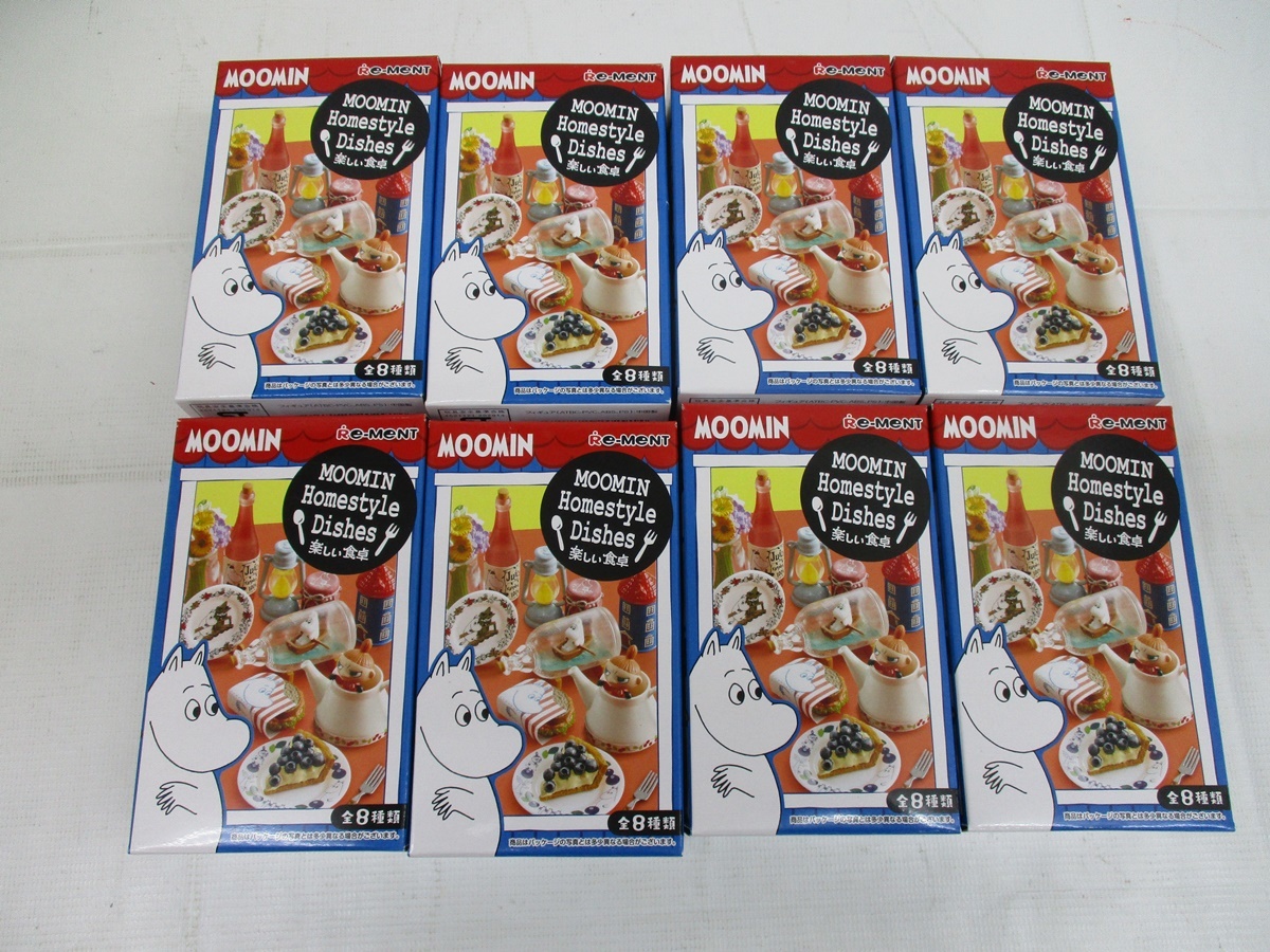 リーメント ムーミン 楽しい食卓 全8種セット Re-MeNT MOOMIN 明るい 食卓