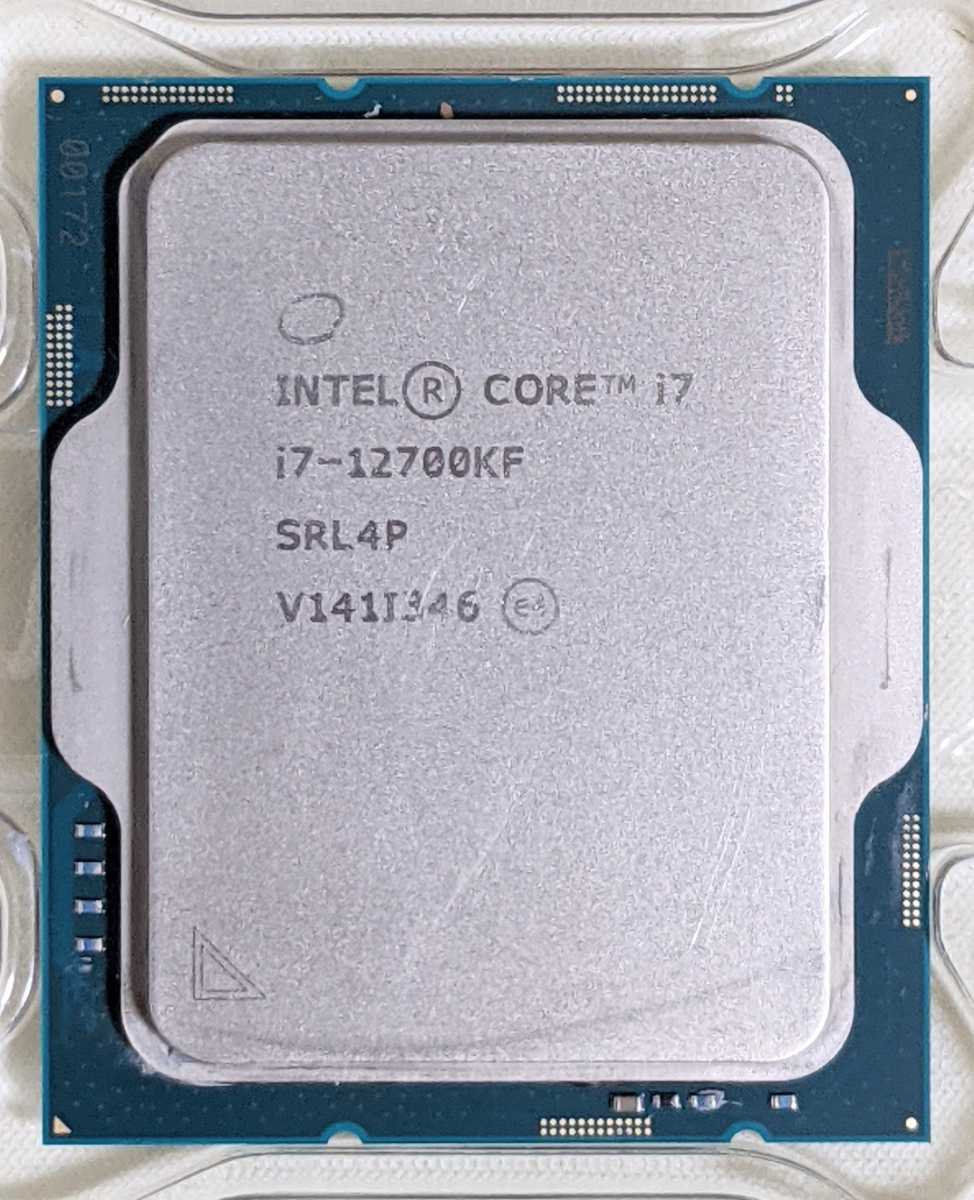 特別コラボアイテム」 Intel Core i7 12700KF 動作品 【公式通販】