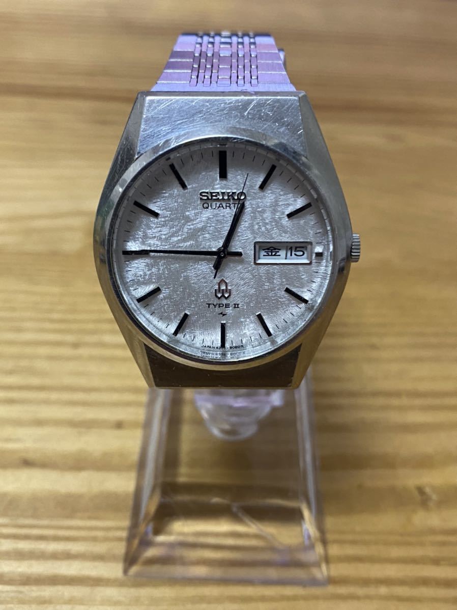 稼動品】SEIKO セイコー TYPE Ⅱ デイデイト クォーツ メンズ腕時計