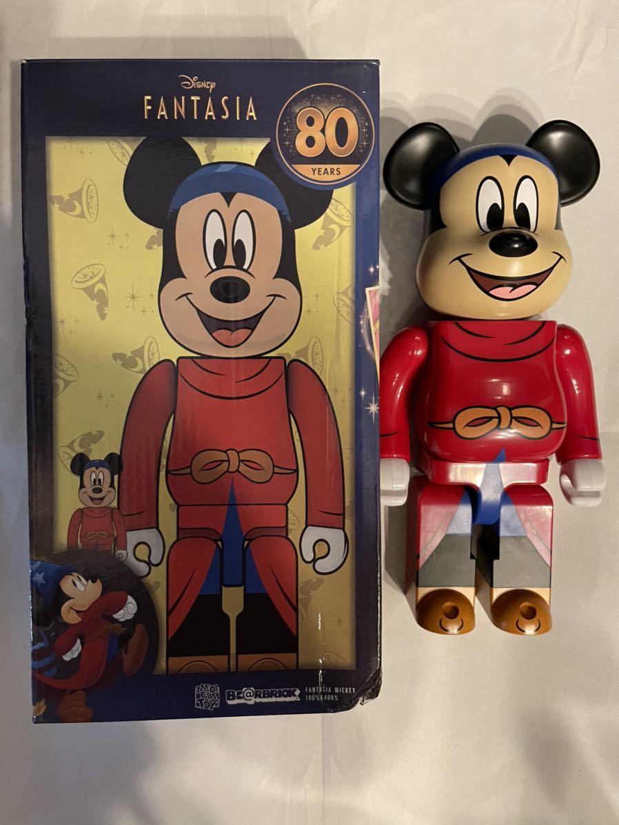 新品 BE@RBRICK FANTASIA MICKEY 400%MEDICOM TOY ベアブリック kaws
