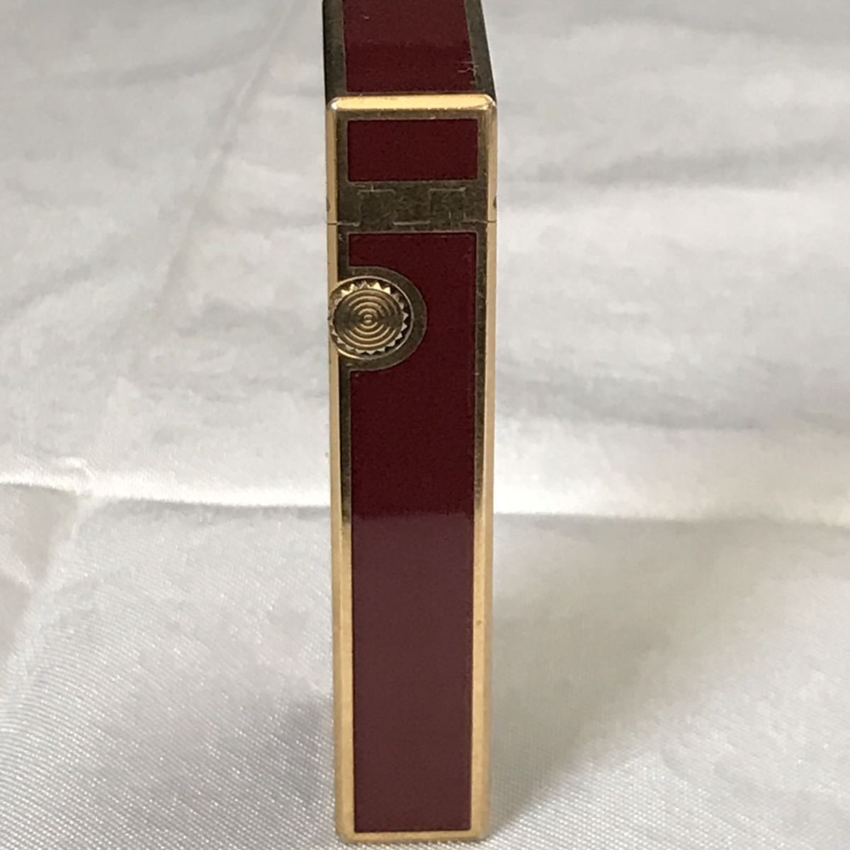 dunhill ダンヒル dマーク ボルドー ワインレッド 小豆色 ローラーガス  