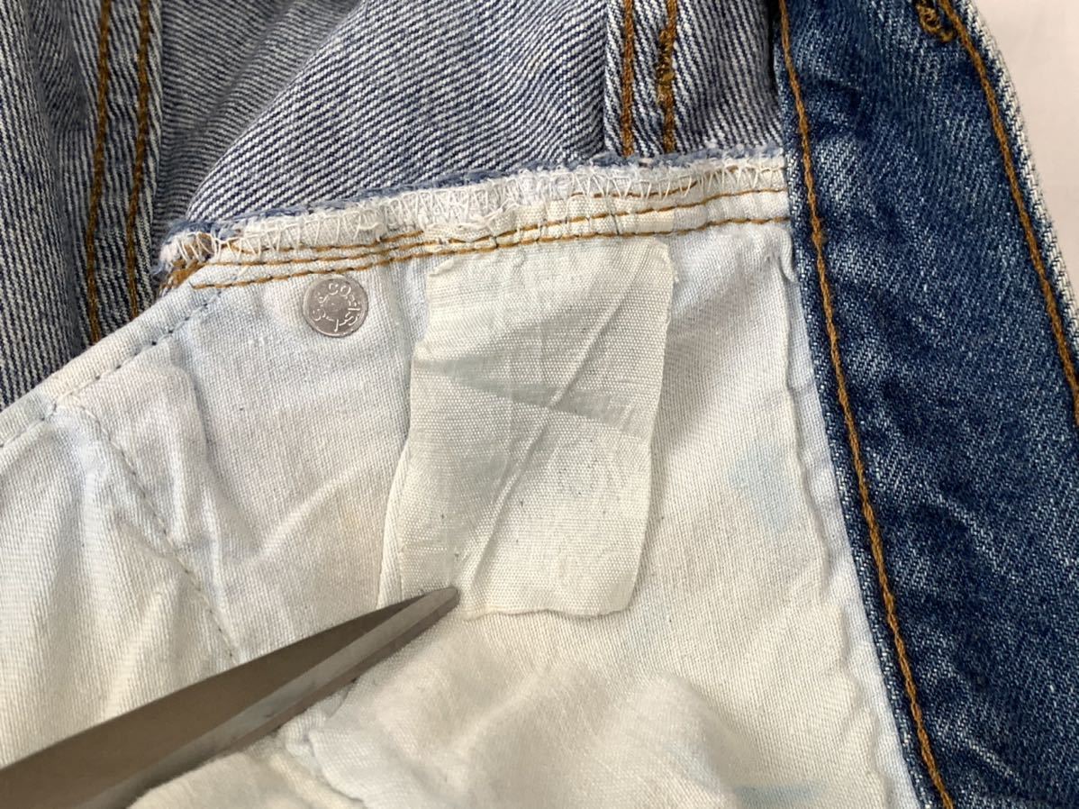 80's LEVI'S 501 赤耳 オリジナル W30 内股シングルステッチ