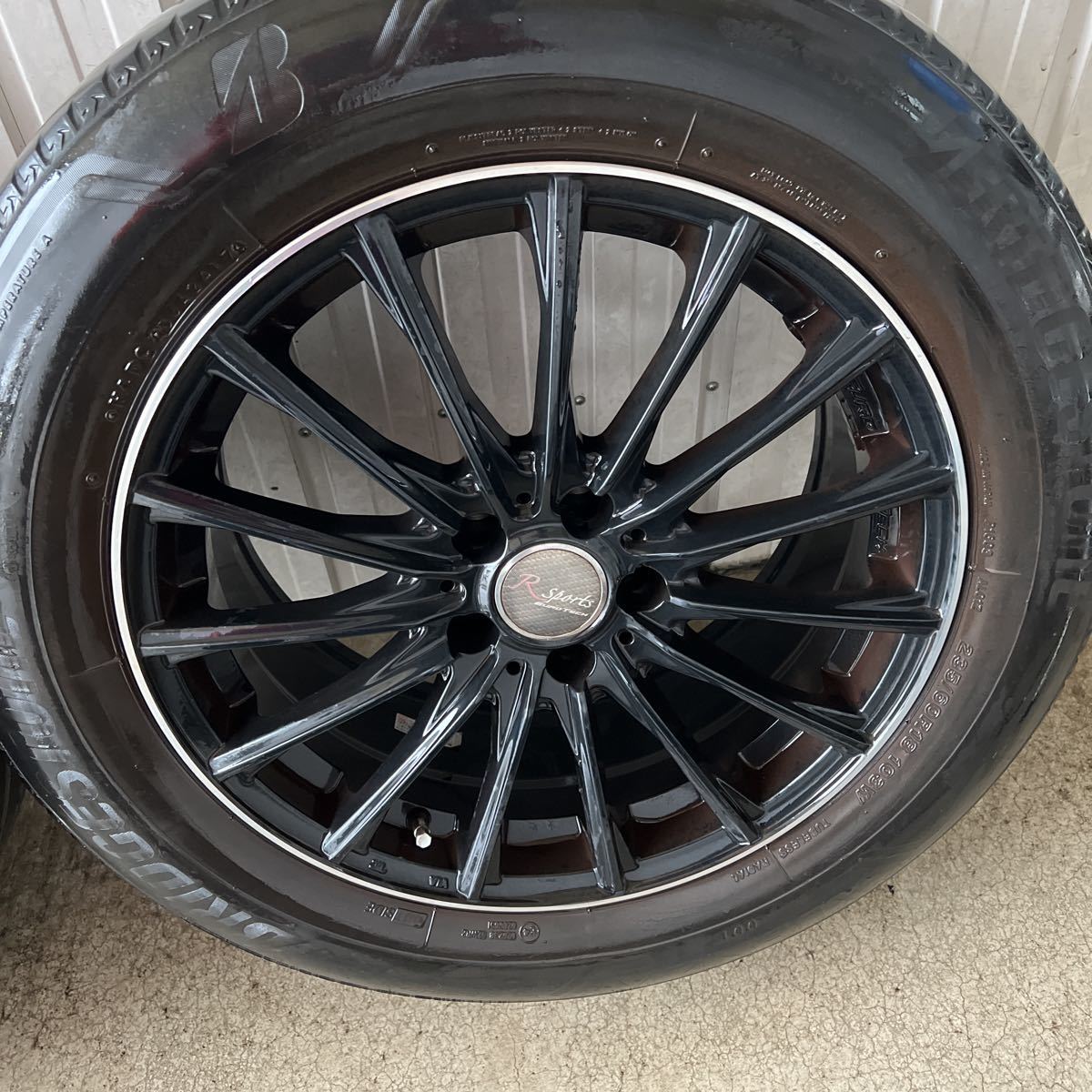 中古美品 4本セット LEHRMEISTER ユーロテック Rスポーツ 18インチ 