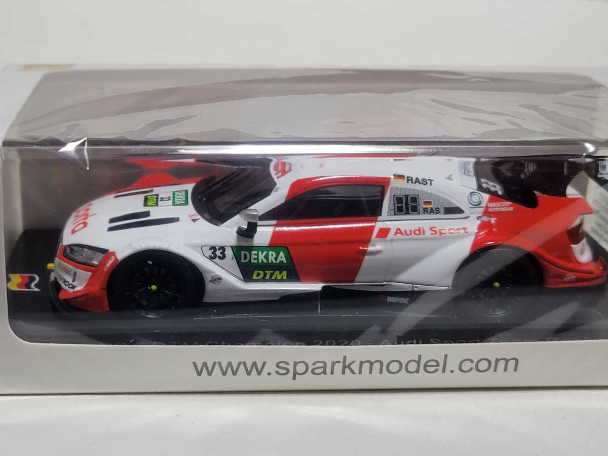 新品 1/43 スパーク SPARK Audi RS 5 DTM Champion 2020 No.33 Audi 