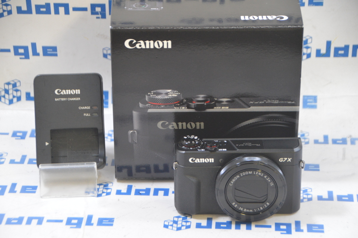 Canon PowerShot G7 X Mark Ⅱ コンパクトデジタルカメラ 格安1円