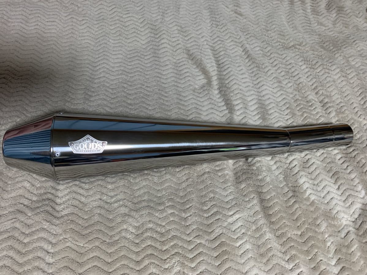 TAPERED CONE スリップオンマフラー SR400・FI(09-17年) TAPERED