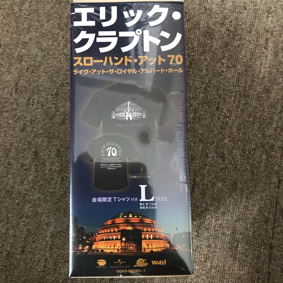新品同様 会場限定Tシャツ付き Blu-ray+2CD+DVD Eric Clapton