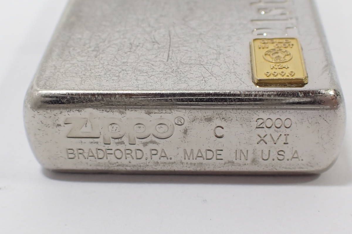 67187【 C 2000 XVI 】GOLD IN GOT K24 999.9 24金 24K 純金プレート 