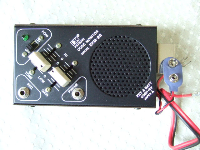 EKM-2B KATSUMI カツミ コードモニター - CW 電鍵練習機 (コード