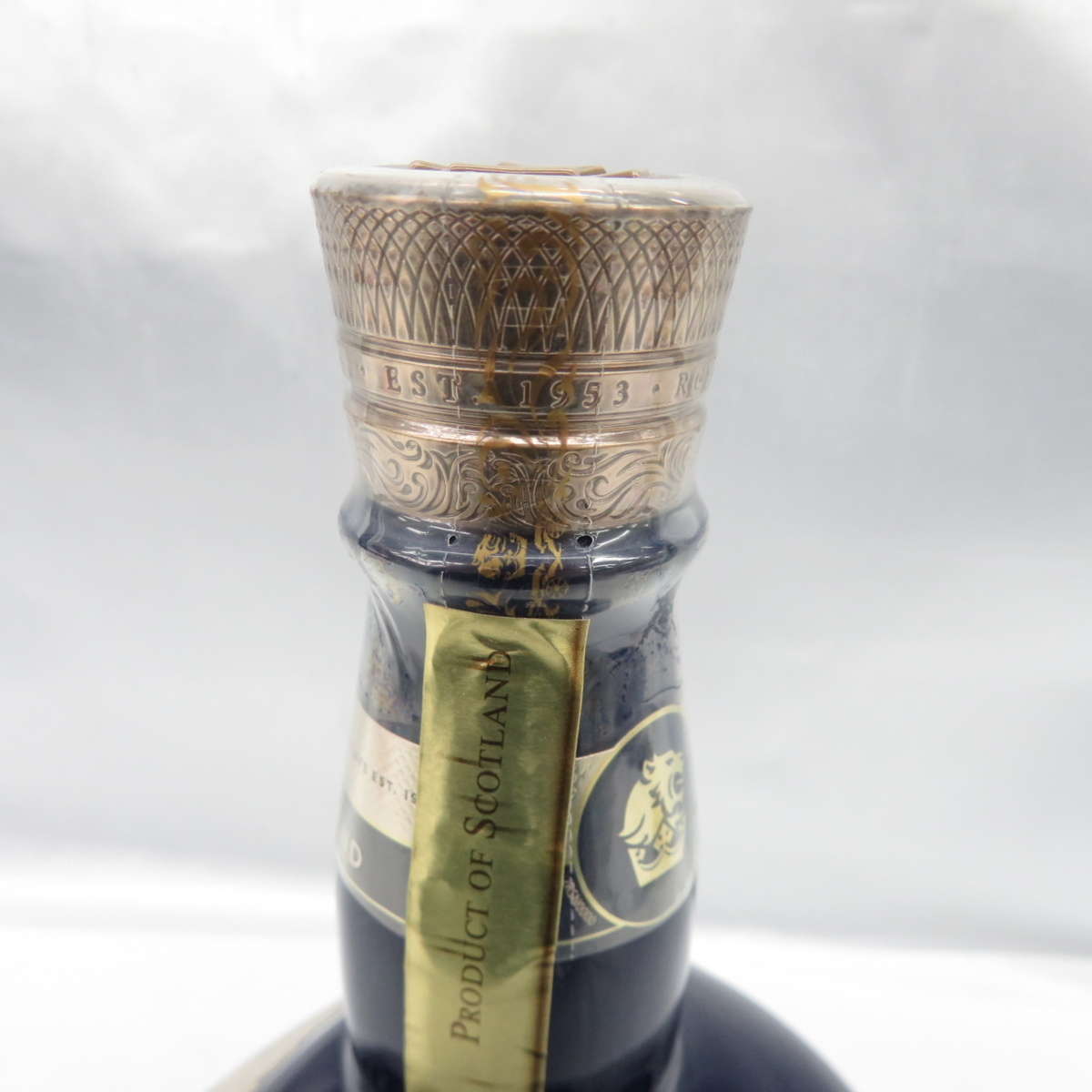 21年 ロイヤルサルート SALUTE 陶器ボトル ROYAL 700ml ウイスキー 緑 
