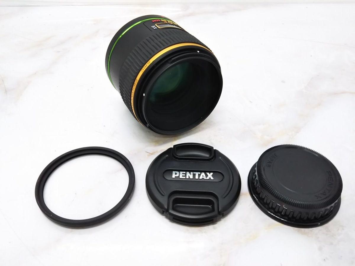 △中古 カメラレンズ SMC PENTAX-DA 1：1.4 55㎜ SDM ペンタックス