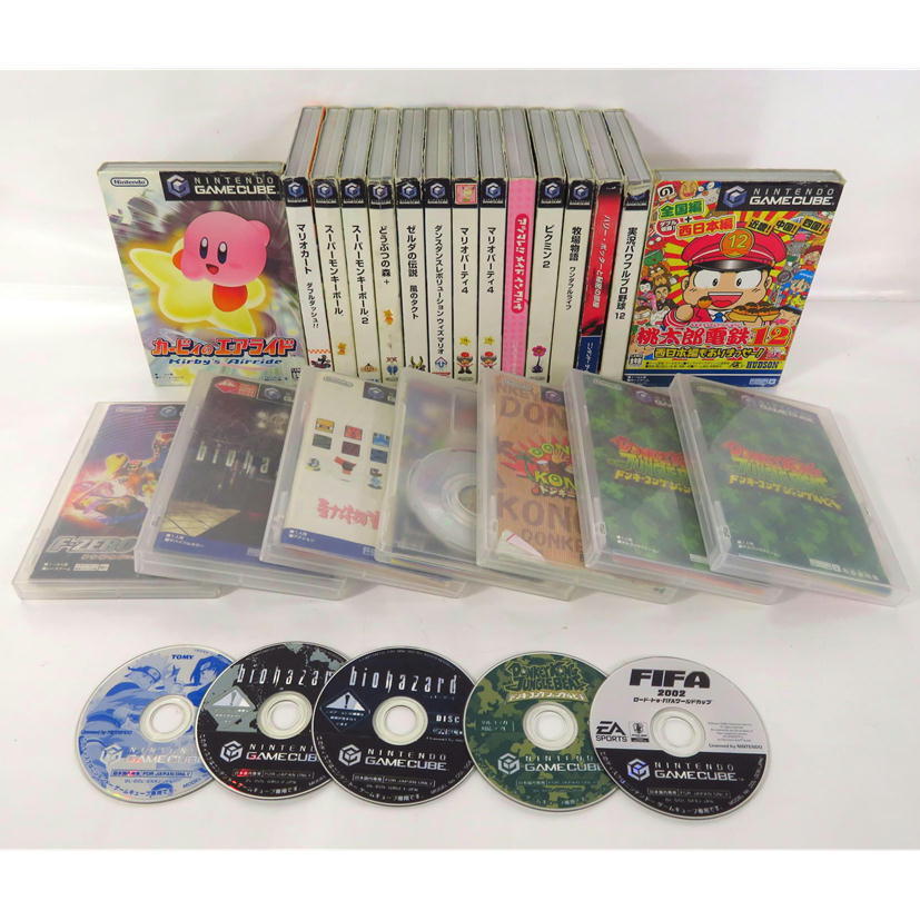  1円 ジャンク GCソフト 25本セット/81(タイトル)｜売買されたオークション情報、yahooの商品情報をアーカイブ公開 - オークファン タイトル