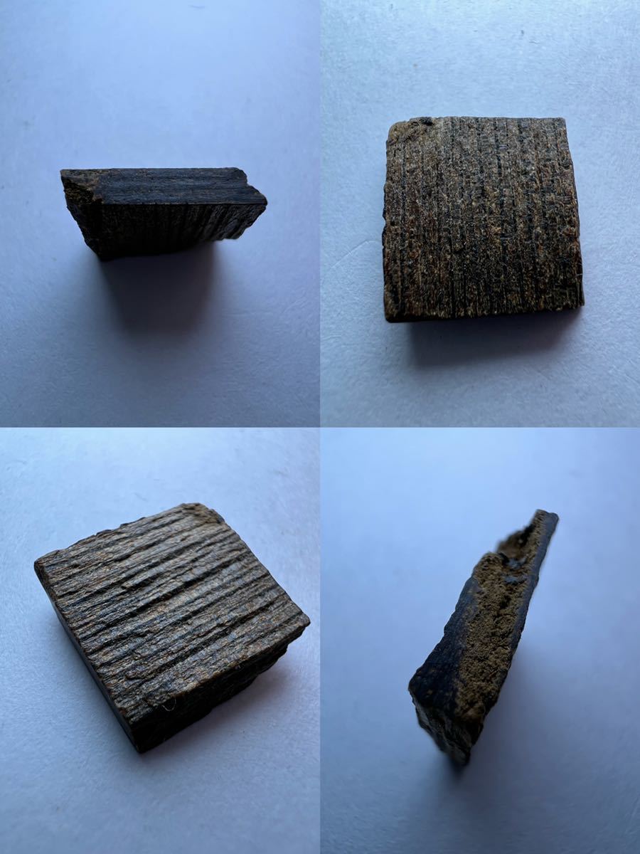 古渡命銘木 名香【十種香包】銘香四種 一/ニ/三/ウ 合計1.358g # 香木