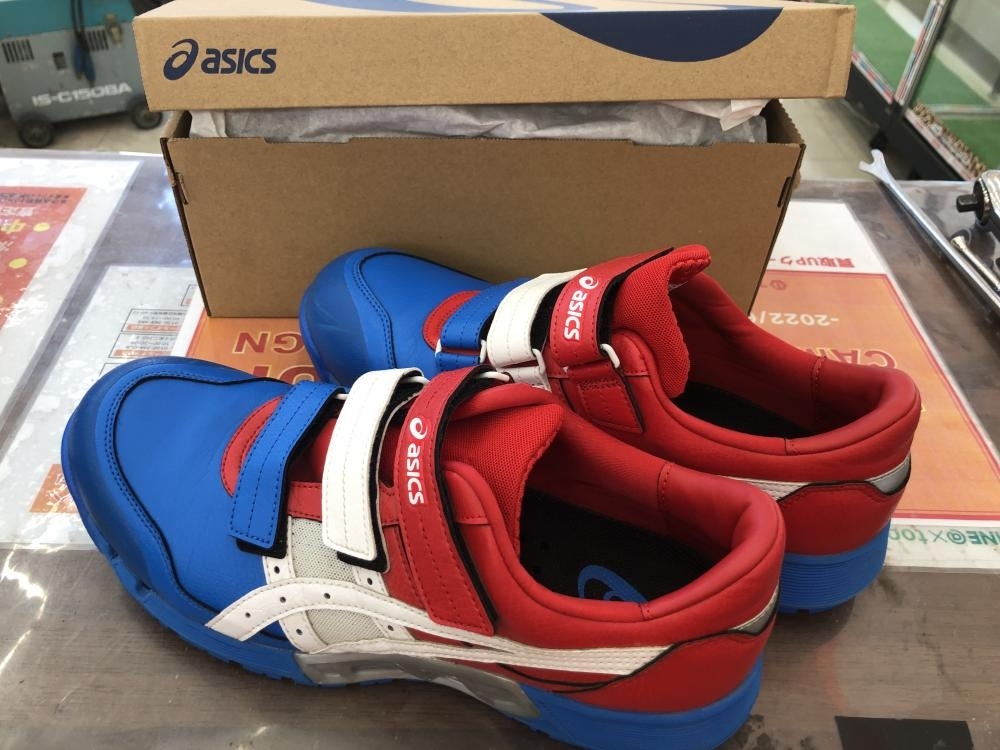 人気SALE，HOT 010 おすすめ商品 価格 asics アシックス 安全靴 ウィンジョブ CP305 ディレクトワールブルー/ホワイト 27cm(27.0cm)｜売買されたオークション情報、yahooの商品情報をアーカイブ公開 - オークファン 27.0cm