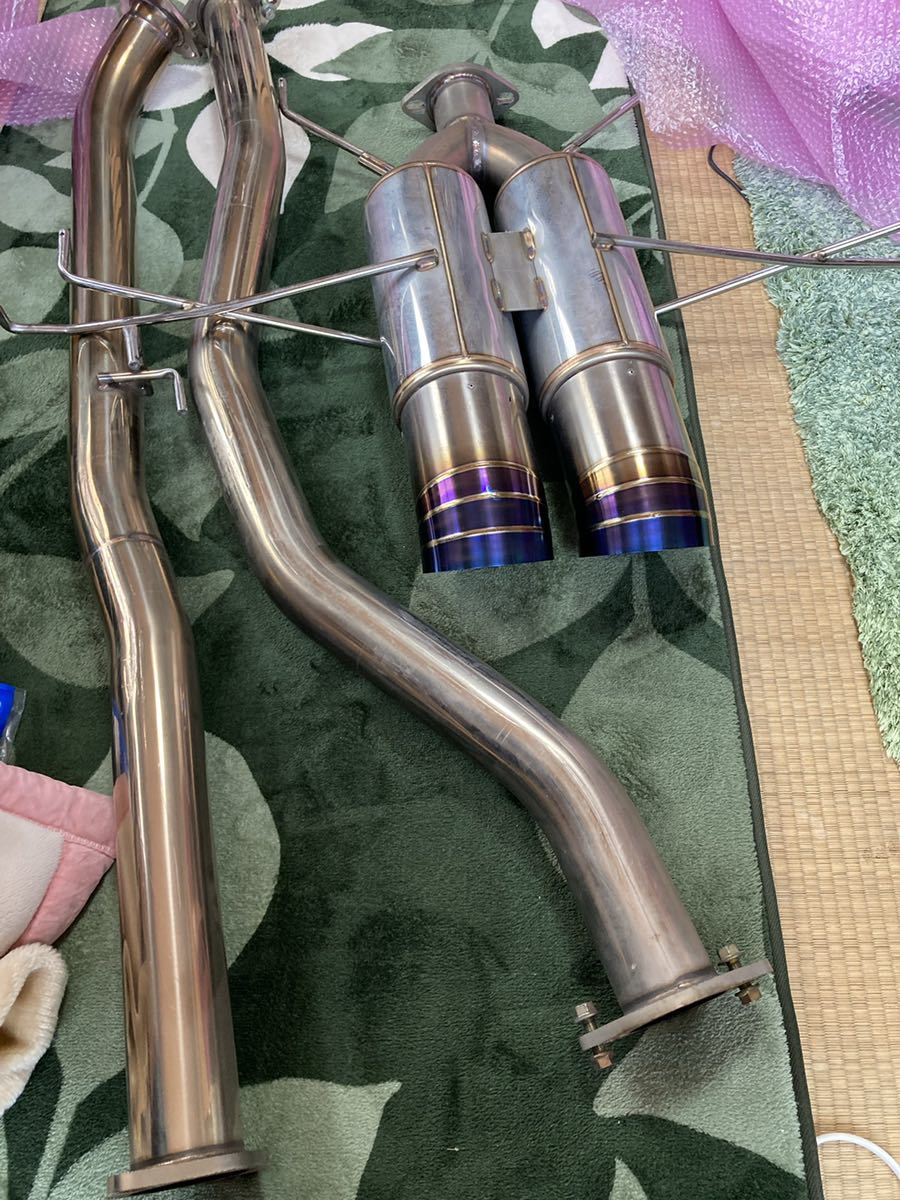 J'sレーシング SUSエキゾーストplusデュアル70RS FK8