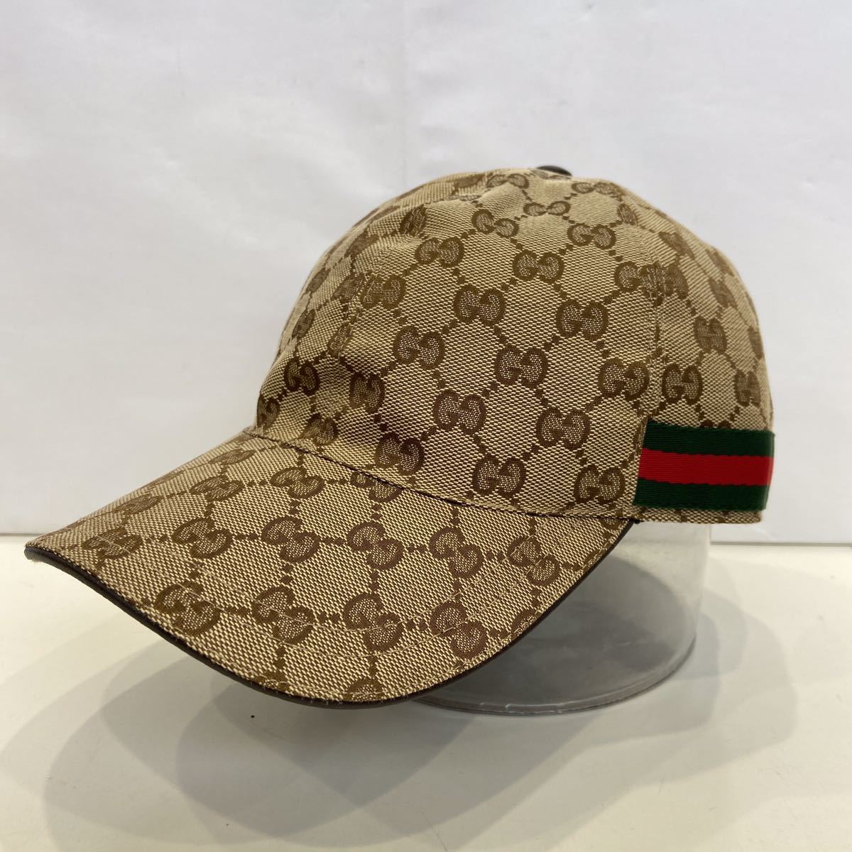 品質保証，HOT GUCCI グッチ 200035 オリジナル GGキャンバス ベースボールキャップ XL ベージュ 総柄 キャンバス 2204oki(野球帽)｜売買されたオークション情報、yahooの商品情報をアーカイブ公開 - オークファン 野球帽
