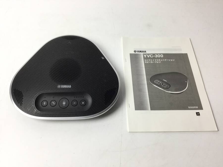 YAMAHA YVC-300 会議用スピーカーフォン 取扱説明書付き☆現状品【TB