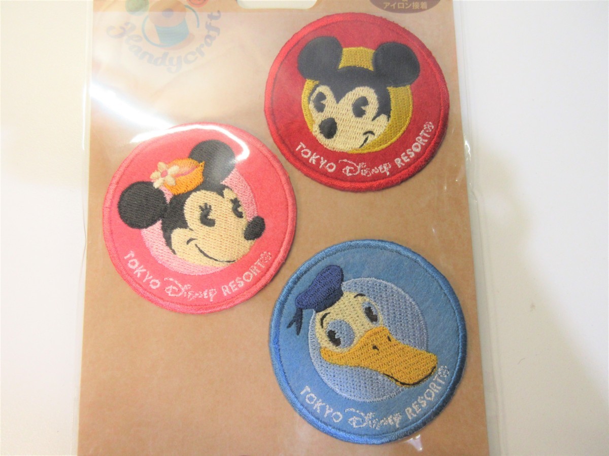 連j9 97rm 2枚セット Tdr ワッペン ミッキー ミニー ドナルド 丸型 Dロゴ Disney Handycraft 東京 ディズニー リゾート ディズニー 売買されたオークション情報 Yahooの商品情報をアーカイブ公開 オークファン Aucfan Com