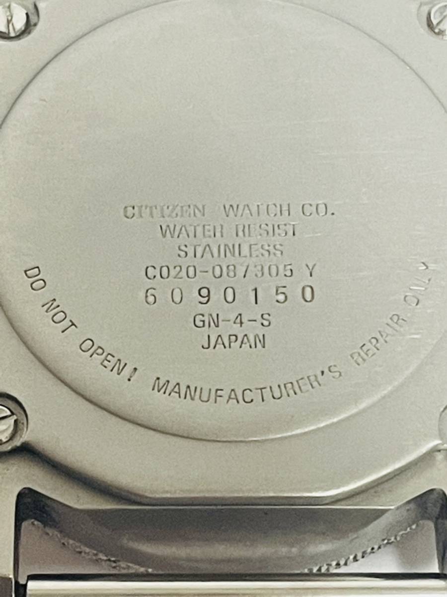【1円スタート】CITIZEN シチズン アクアランド C020-087305 Y GN-4-S DACOR クォーツ 　電池切れ　 シチズン CITIZEN C020-087305 WATER QZ デプス