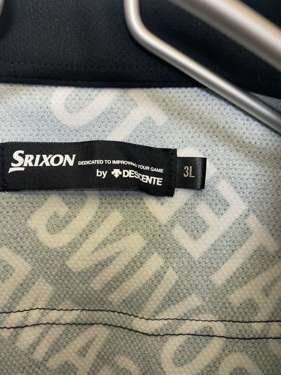 SRIXON デサント　ゴルフウェア　3L ビッグサイズ　ジャケット　ハーフジップ　スリクソン ゴルフウェア スリクソン ゴルフ 通販スポーツ 夏 セール