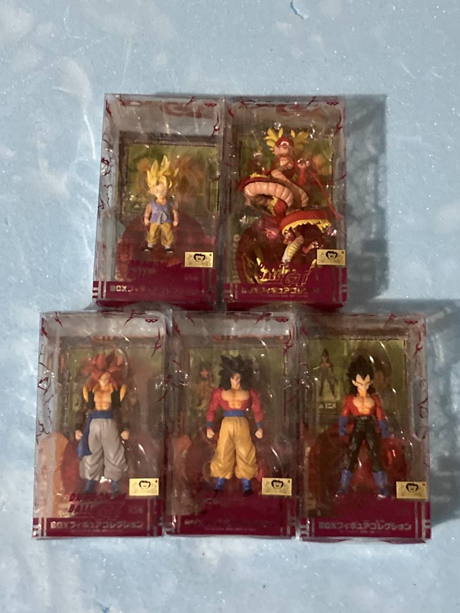 △ドラゴンボール GT フィギュア BOXフィギュアコレクション 5体