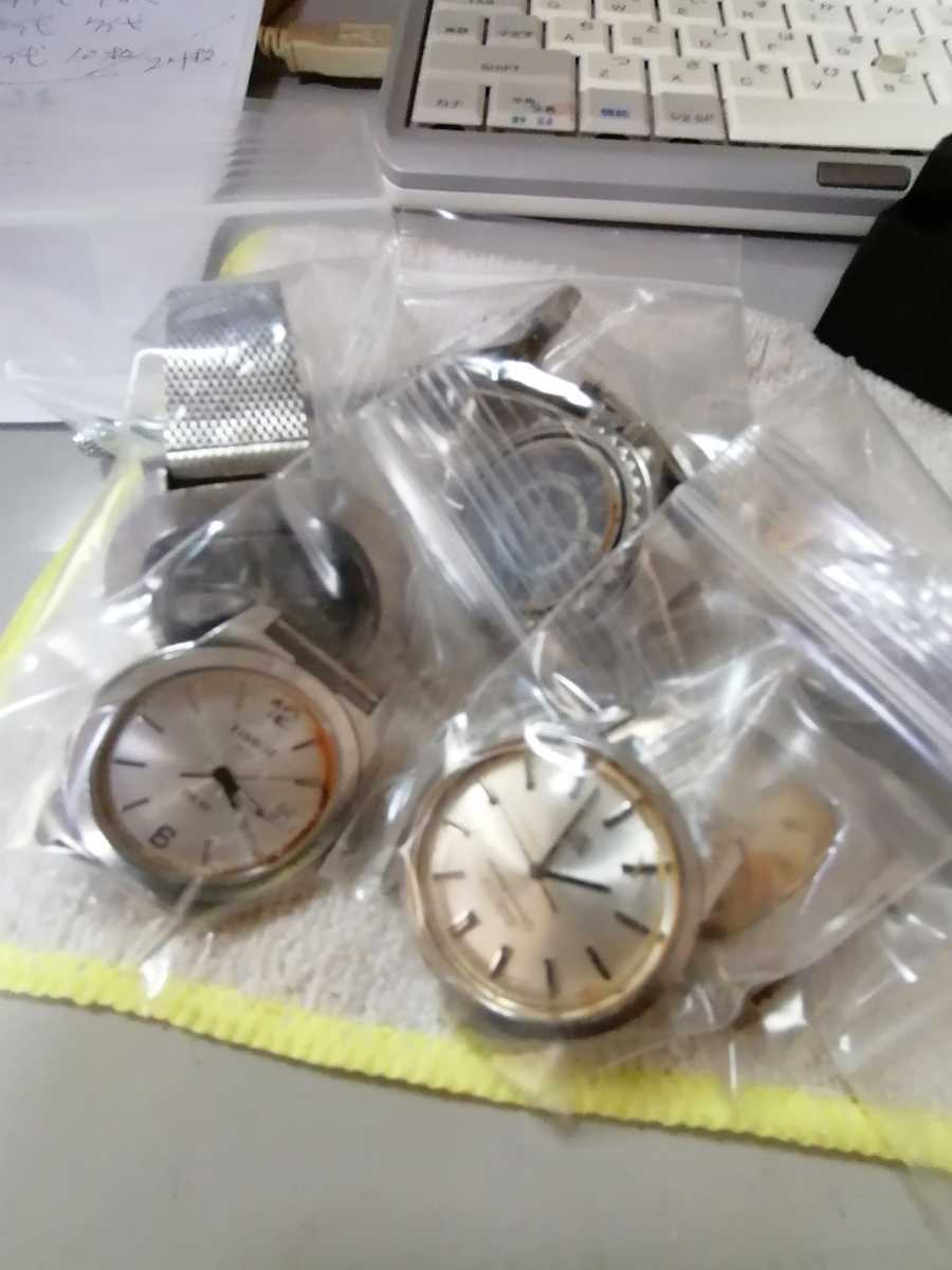CITIZEN セイコー ORIENT ジャンク品部品取り6でまとめ売り ジャンク