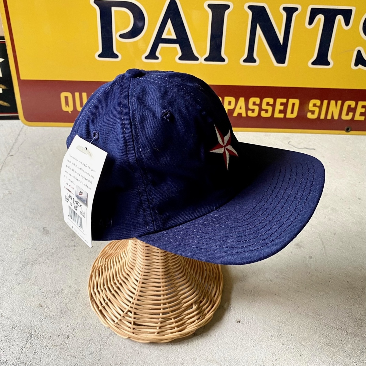 90s Deadstock Nike Atlanta Olympic Us National 心細 Team Cap Navy 