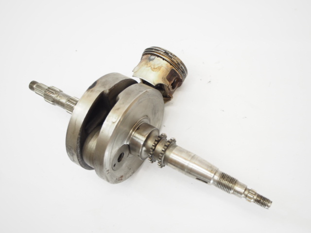アドレスv125純正クランクシャフト_エンジン_コンロッド_20G交換んベースに