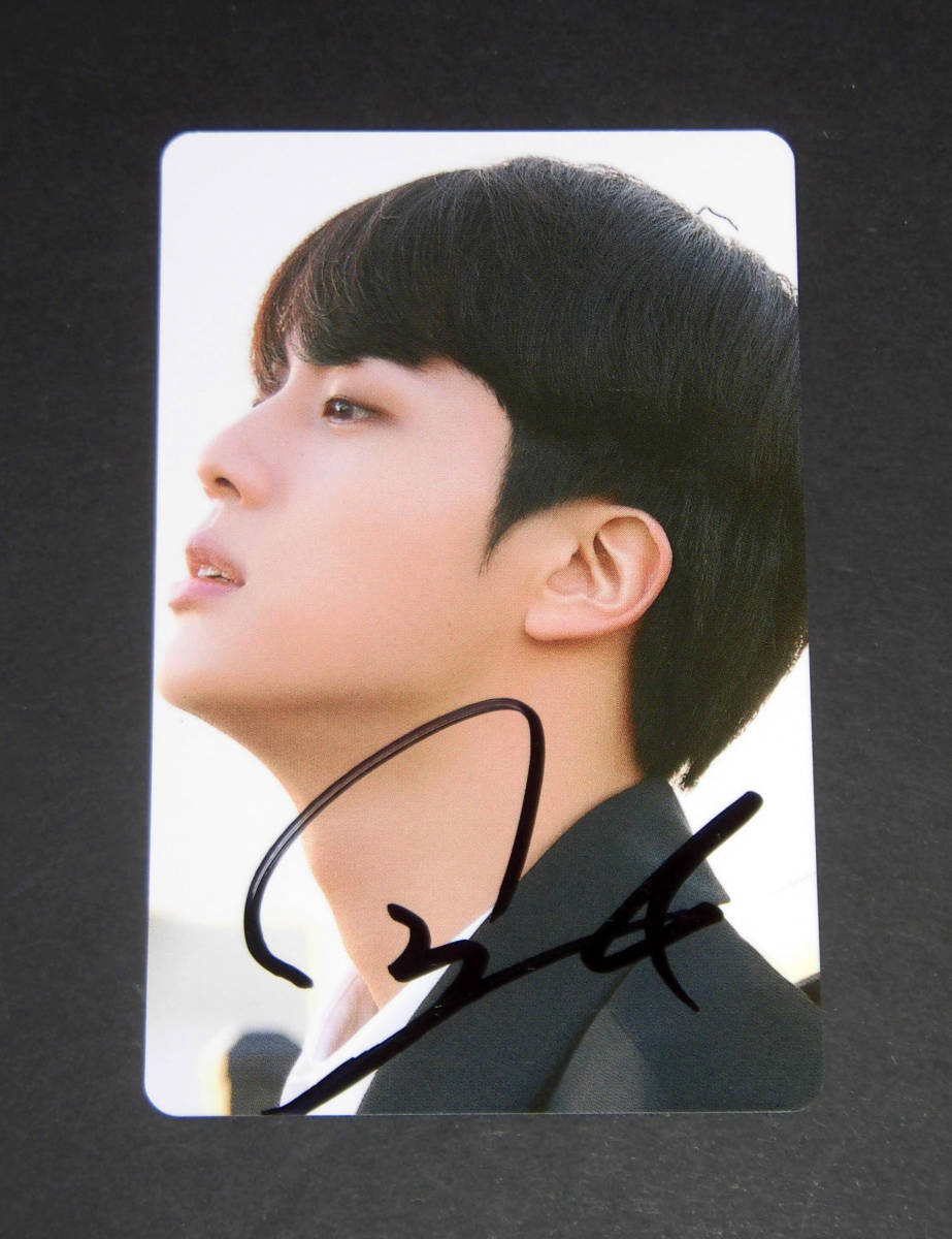 JIN (BTS,防弾少年団)☆直筆サイン入り・「DICON PHOTOCARD 101 