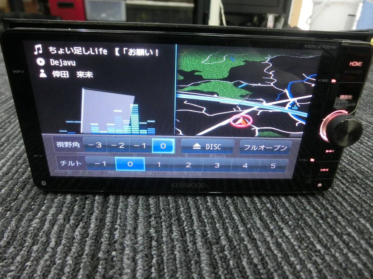 KENWOOD メモリーナビ 澄ん Bluetooth フルセグTV