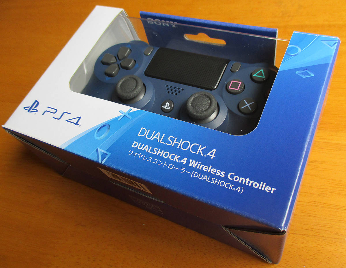 プレイステーション4 純正 ワイヤレスコントローラー DUALSHOCK 4 ミッドナイト・ブルー_6