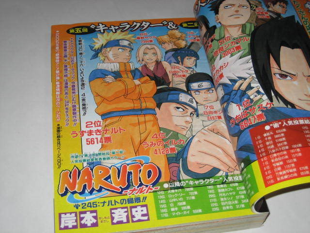 少年ジャンプ2005 09号/ NARUTO ナルト 第二部スタート！/ 特別読切
