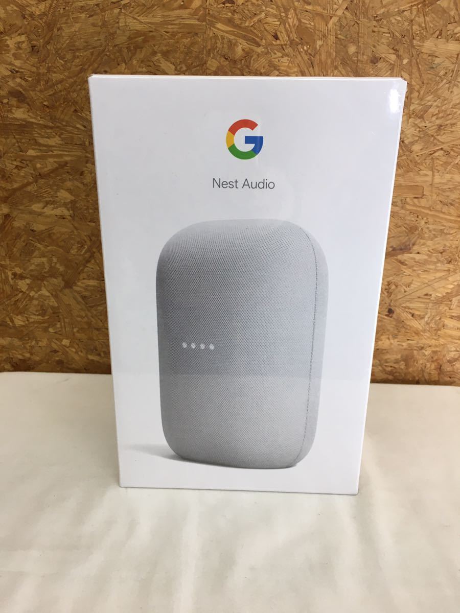 未開封品 グーグルスマートスピーカー Google Nest AUDIO Chalk