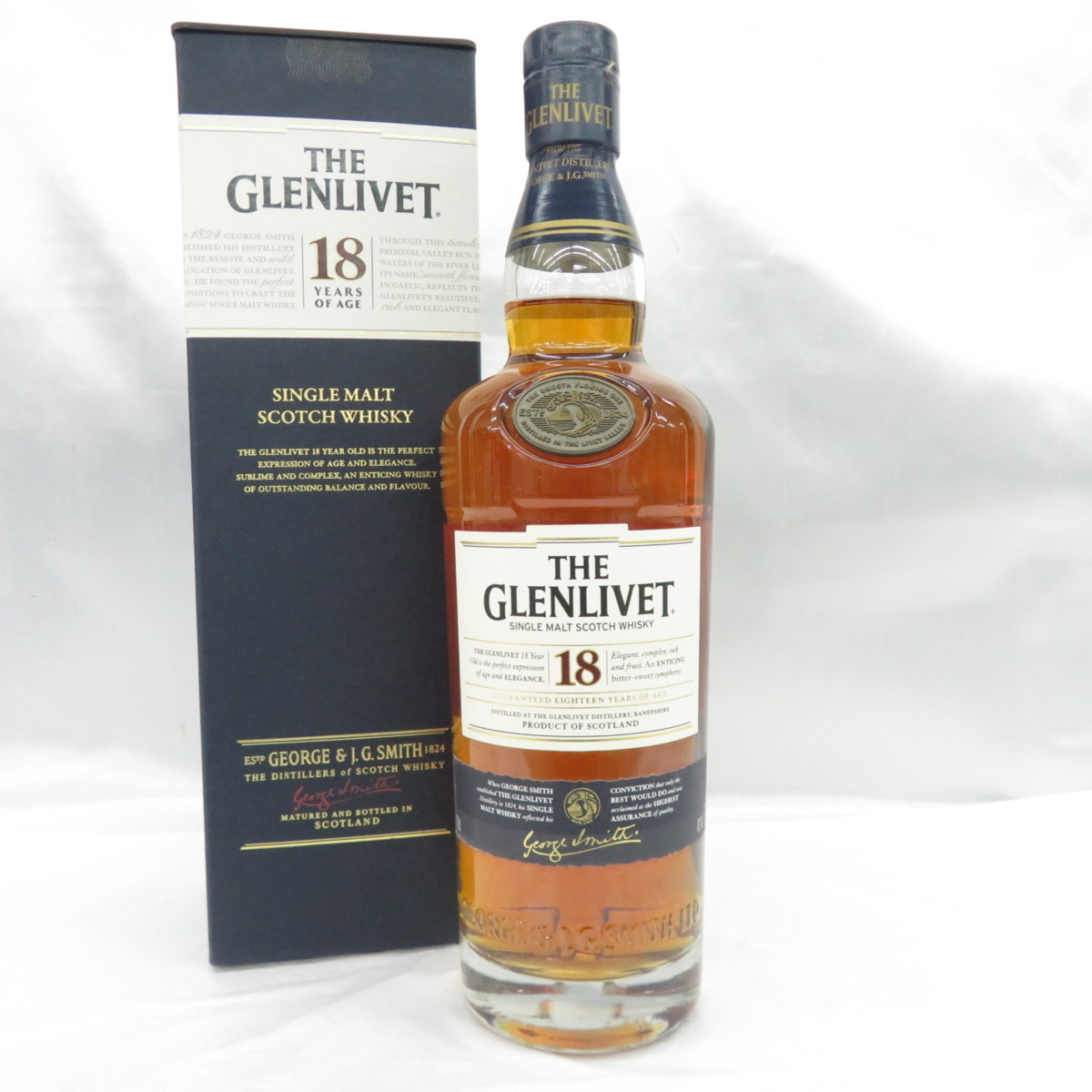 未開栓】THE GLENLIVET ザ・グレンリベット 18年 シングルモルト