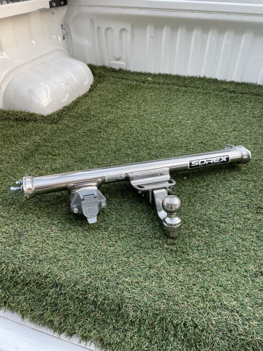 ハイラックス GUN125. ソレックス ステンレス ヒッチメンバー SOREX