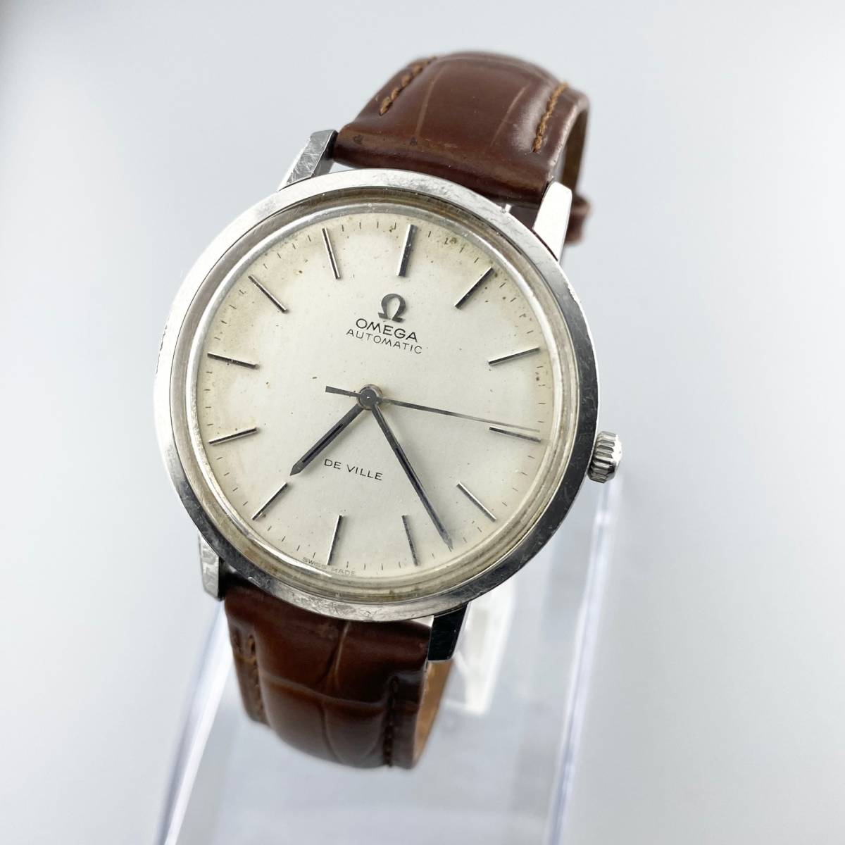 1円〜】OMEGA オメガ 腕時計 メンズ AT 自動巻 DE VILE デビル Cal